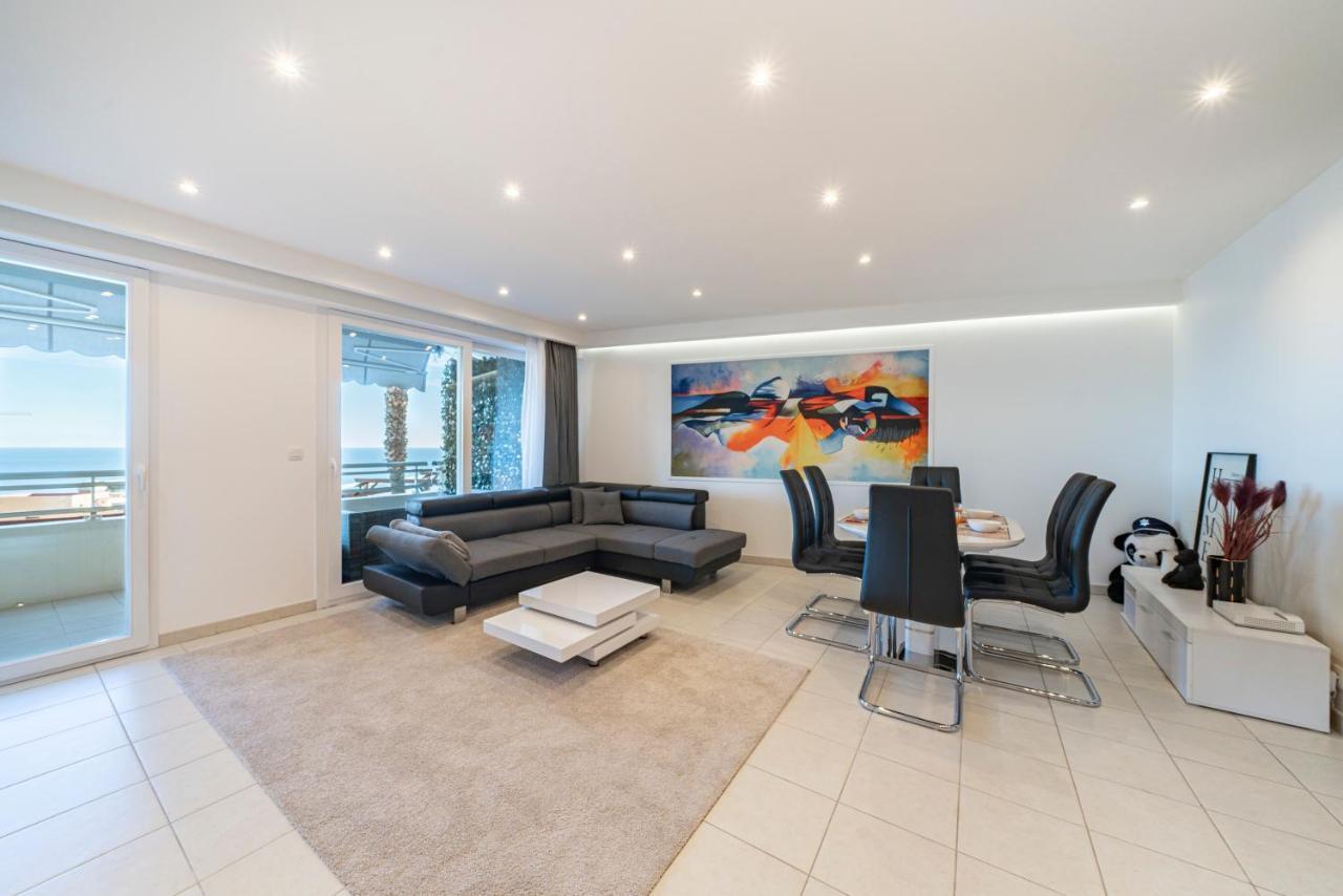 Frontiere Monaco, Terrasse, Vue Mer, Parking - Ab 博索莱伊 外观 照片